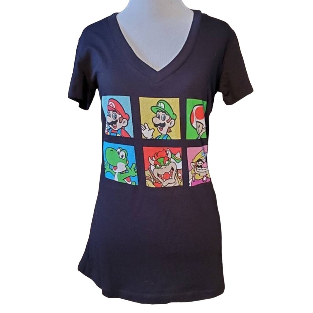 SUPER MARIO GRAPHIC TEE SZ LARGE